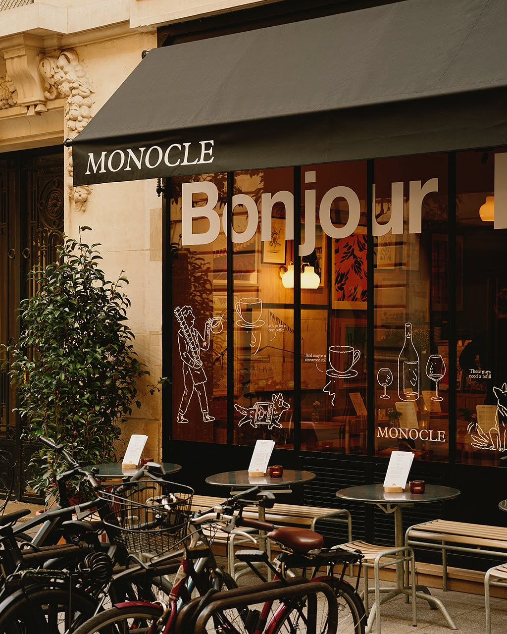Monocle shop in Paris, France