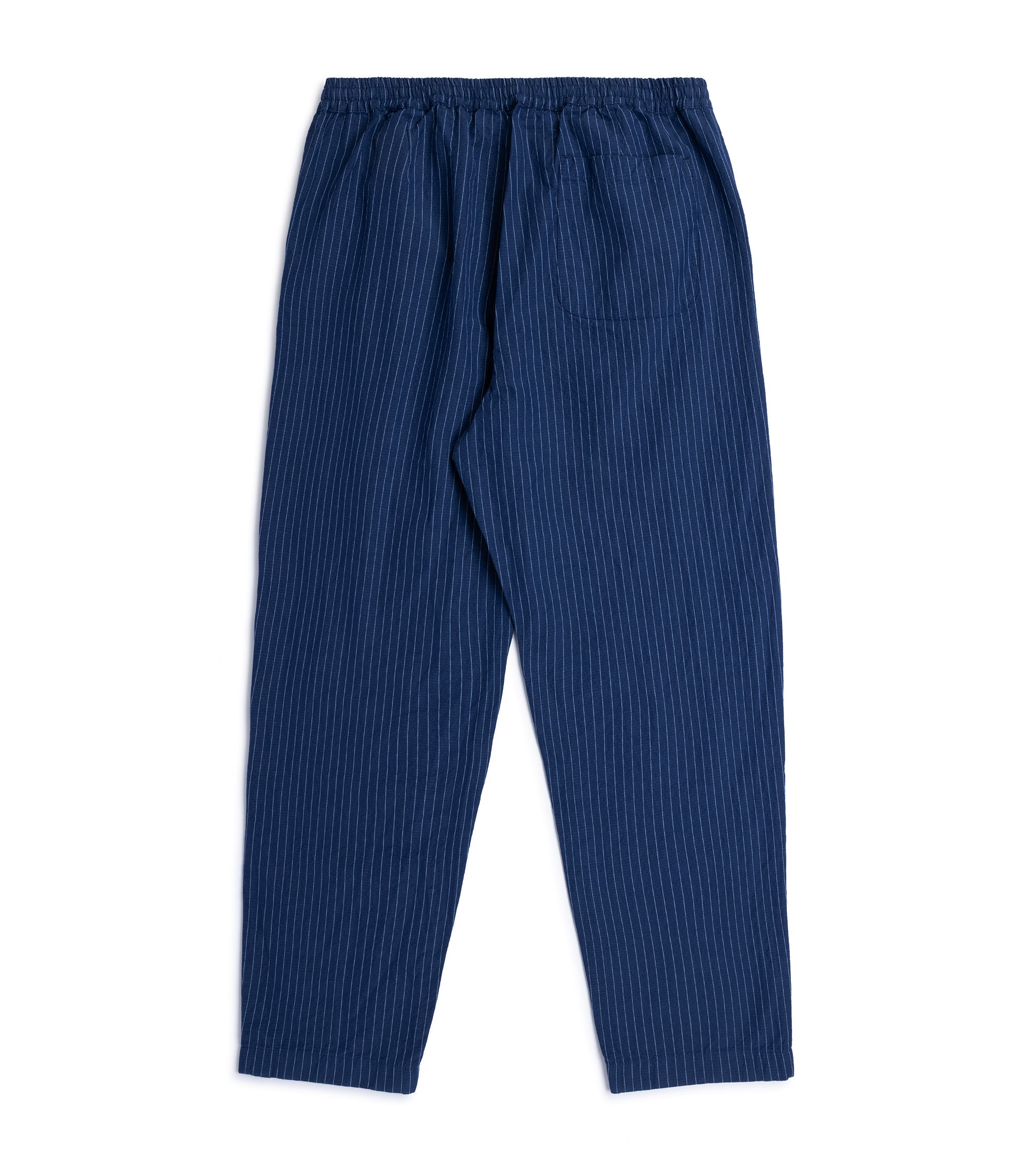 A Kind of Guise Banasa Cotton Linen Stripe Trousers: Ocean