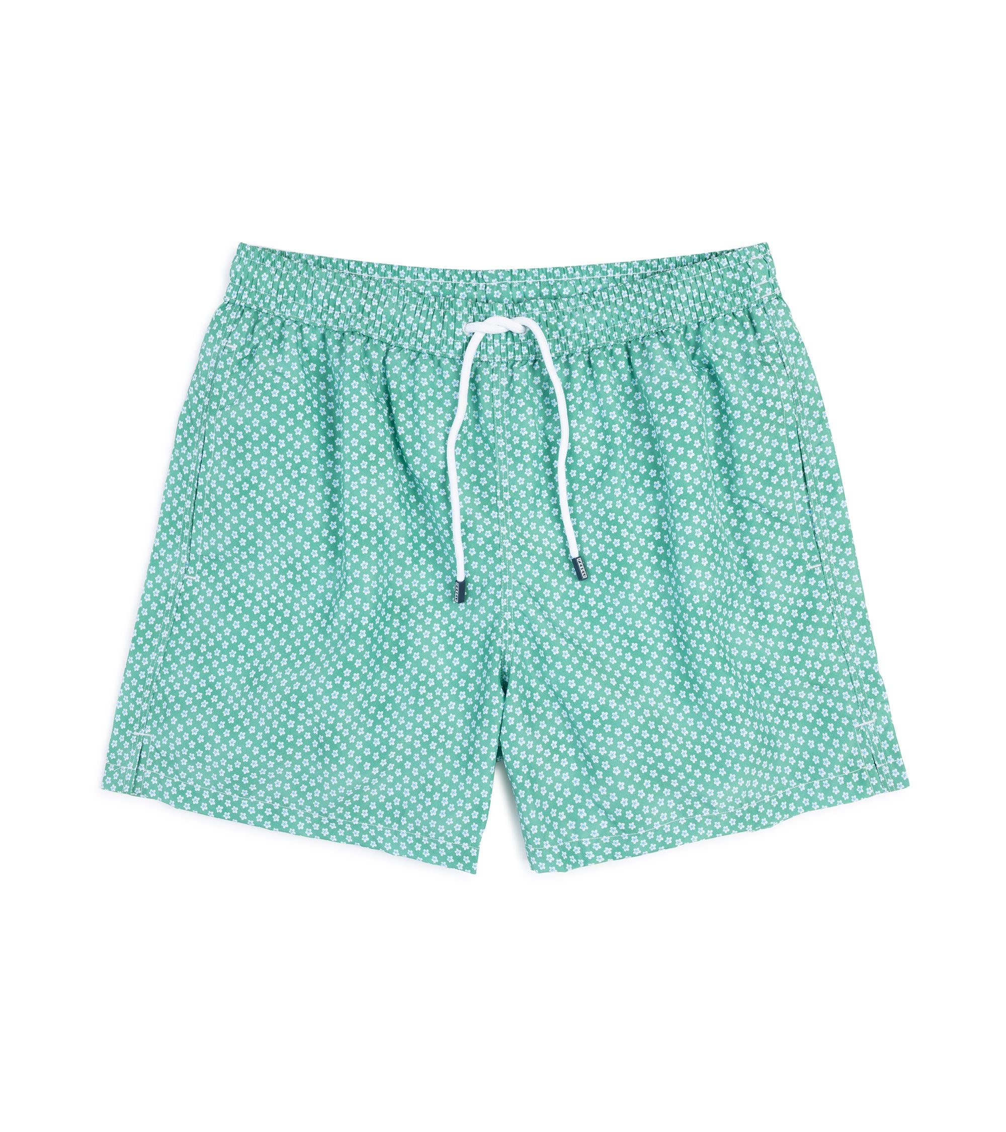 Fedeli Madeira Airstop Floral Swim Trunks: Sea Green