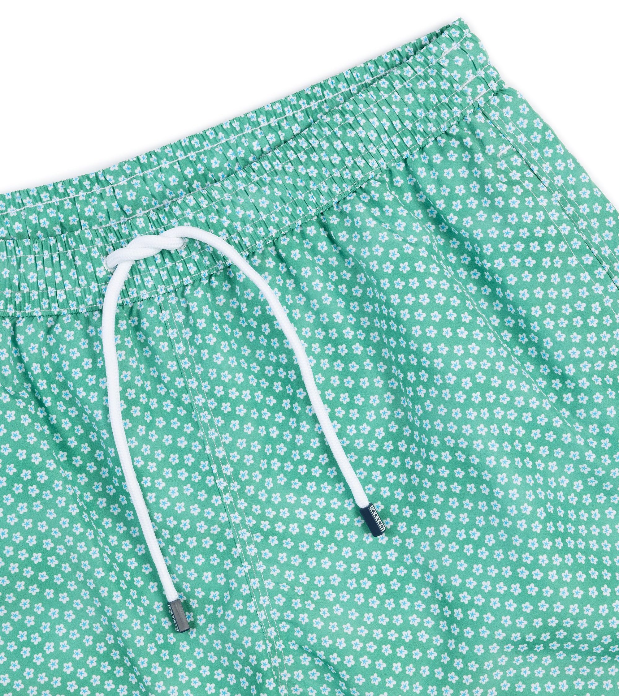 Fedeli Madeira Airstop Floral Swim Trunks: Sea Green