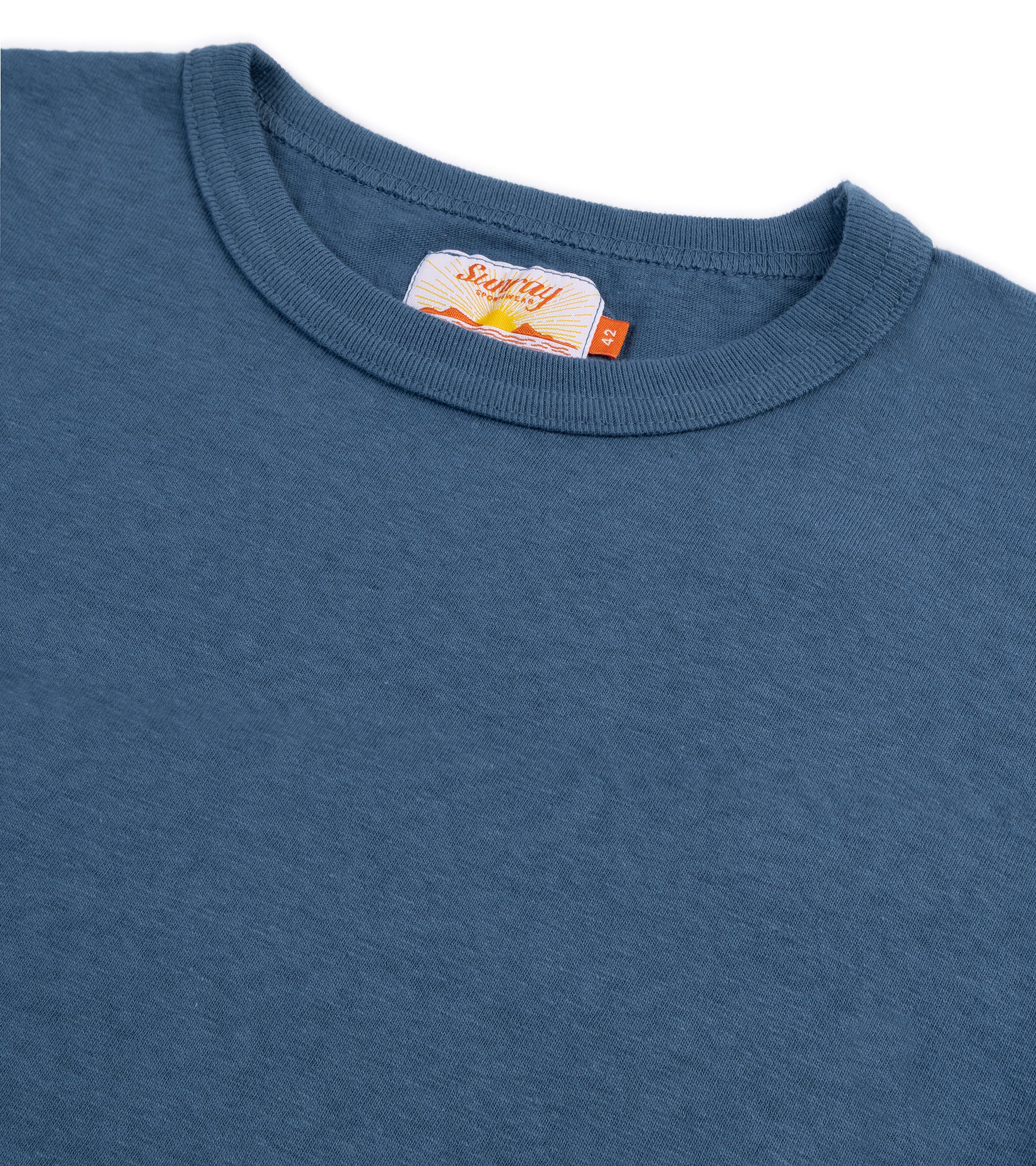 Sunray Sportswear Haleiwa Short Sleeve Cotton T-Shirt: Indian Teal