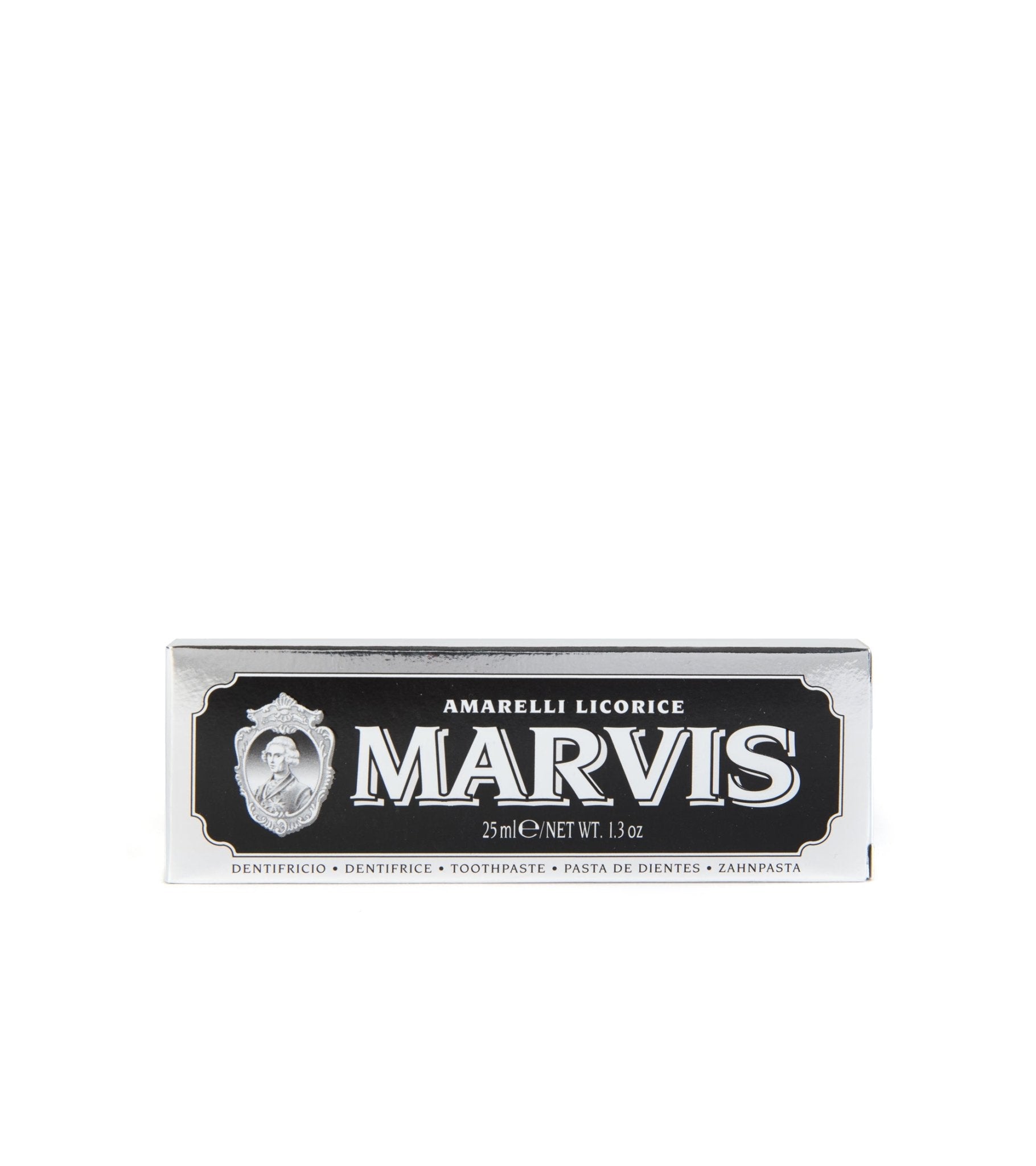 Marvis Travel Toothpaste 25ml: Liquorice - Trunk Clothiers