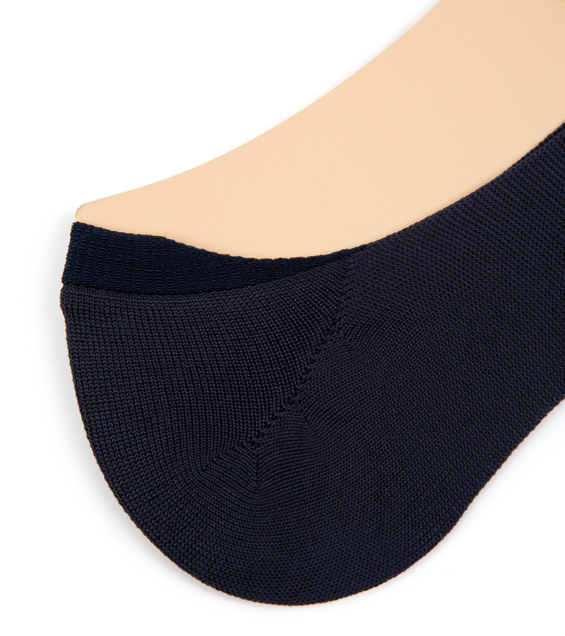 Tabio No-Show Socks: Navy - Trunk Clothiers