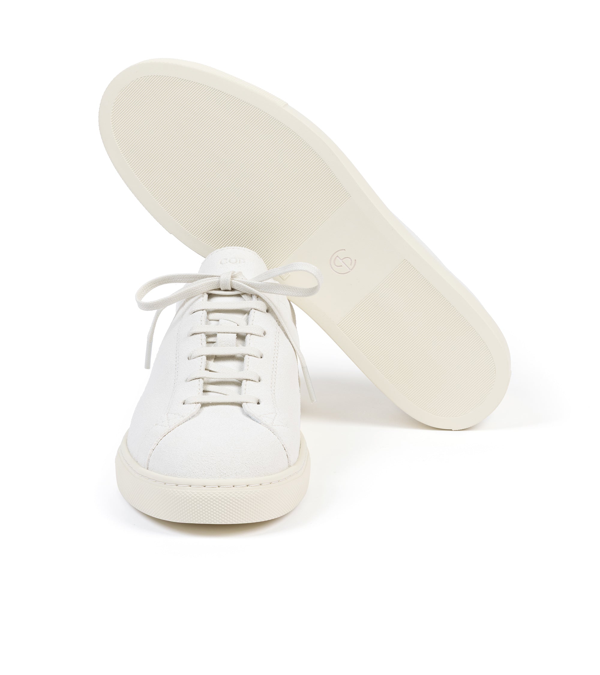 CQP Racquet Suede Sneaker: Off White