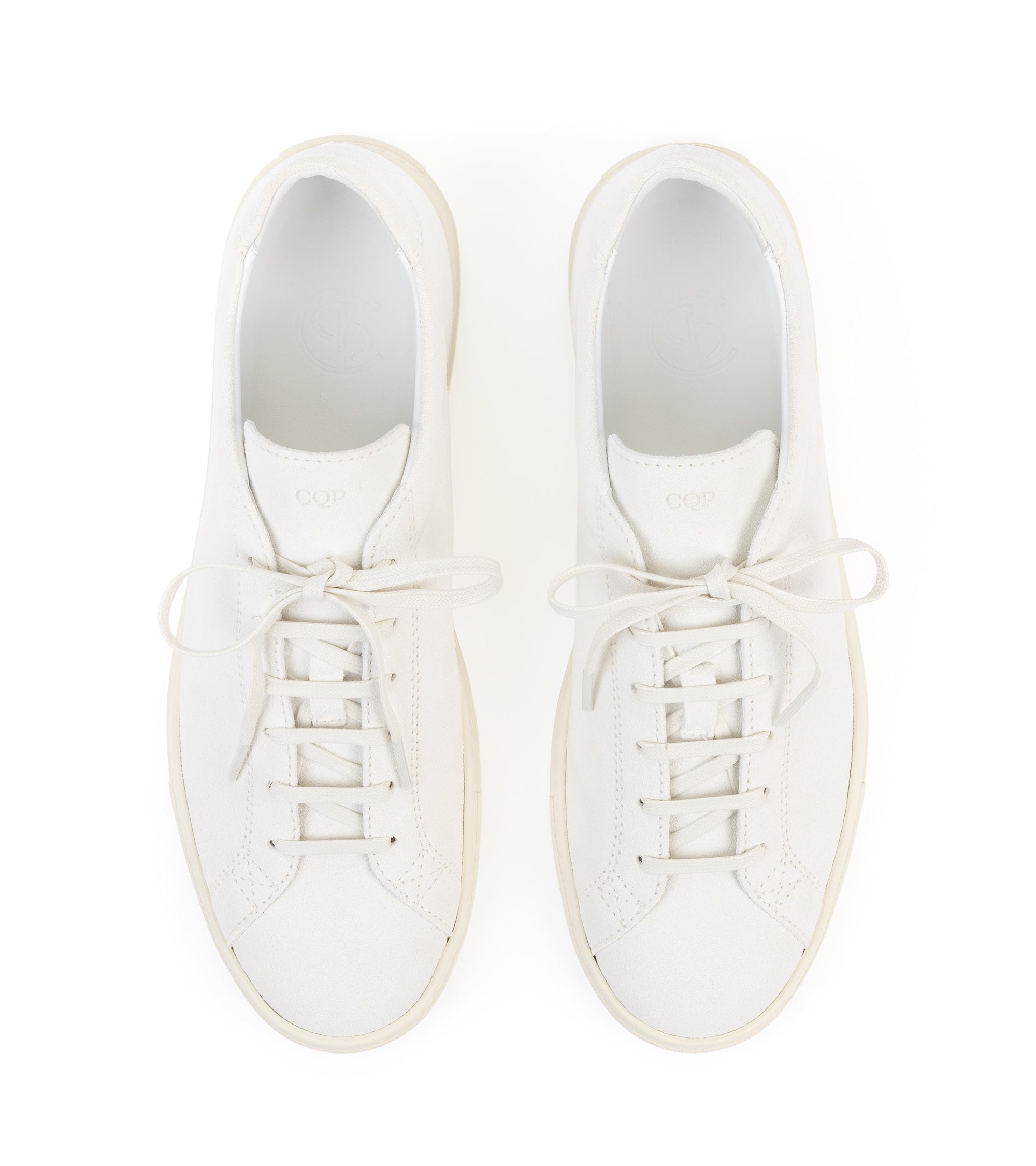 CQP Racquet Suede Sneaker: Off White