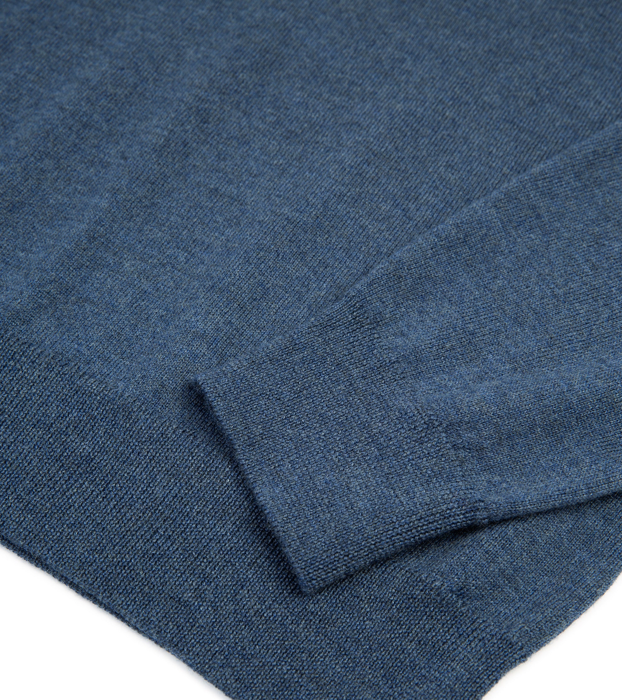 Trunk Harley Merino Crew Neck Sweater: Indigo